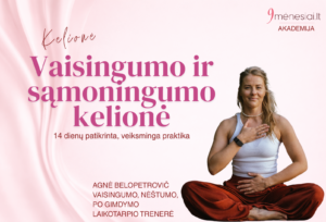 14-os dienų vaisingumo ir sąmoningumo kelionė norinčioms pastoti. A.Belopetrovič